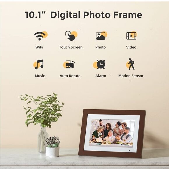 COPY - Digital Picture WiFi Digital Photo Frame Full HD Display Touch ScreenEle… - Picture 3 of 8